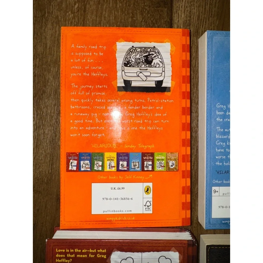 Diary‎ Of A Wimpy Kid Books Lot Hardback Soft Cover Young Adult Graphic Novels